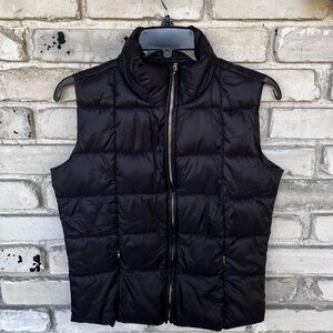 Inso Collection black women puffer full zip vest